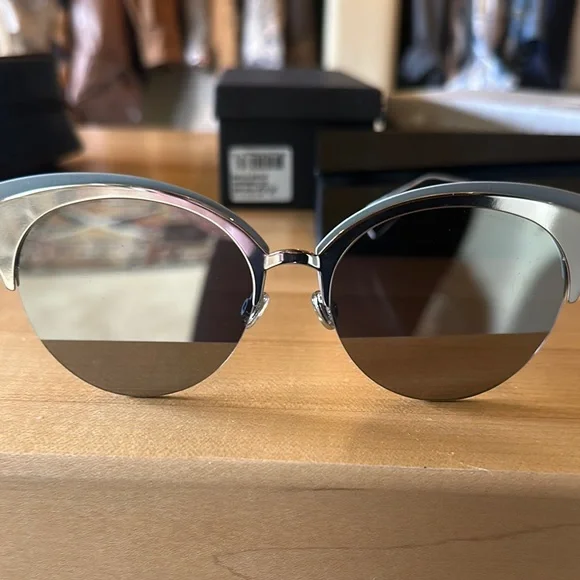 Dior Women's Sunglasses in Black and Silver - Picture 2 of 5